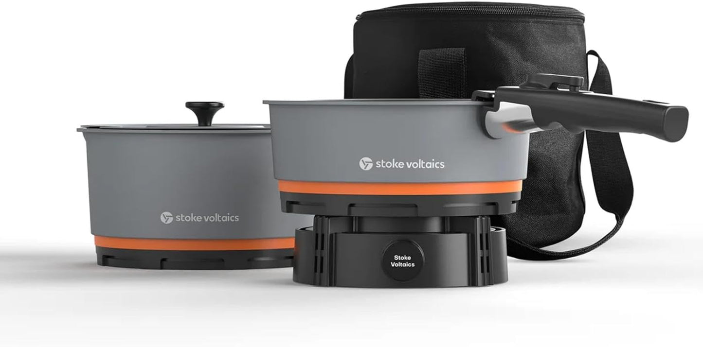 Portable Electric Camping Stove & Cookware Set – 200-1000W