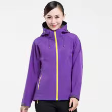 Waterproof Softshell Hiking Jacket with Hood – For Men & Women